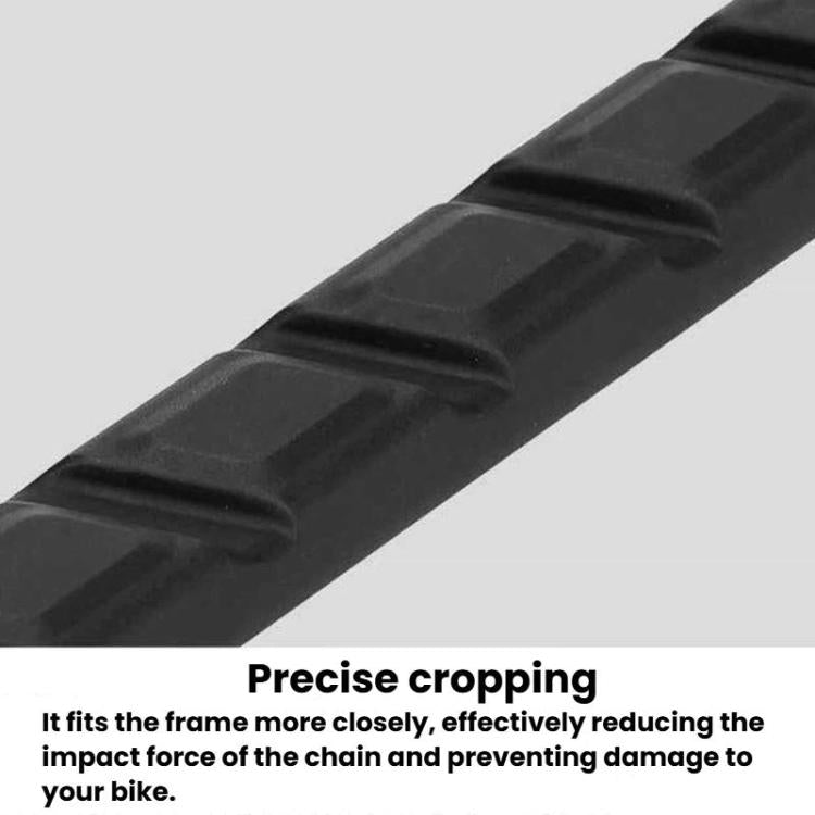 Close-up of black protective strip with raised rectangular blocks texture