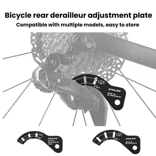 ENLEE E-GJ001 Bike Rear Derailleur Adjustment Plate GG Adjustment Gauge, A, B