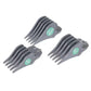 Gray 1in and 2in guide comb set for Wahl trimmers