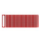 Left-hand-drive storage compartment cover stickers, red striped texture with oval cutout