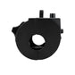 Black replacement handlebar switch cover with circular mounting opening