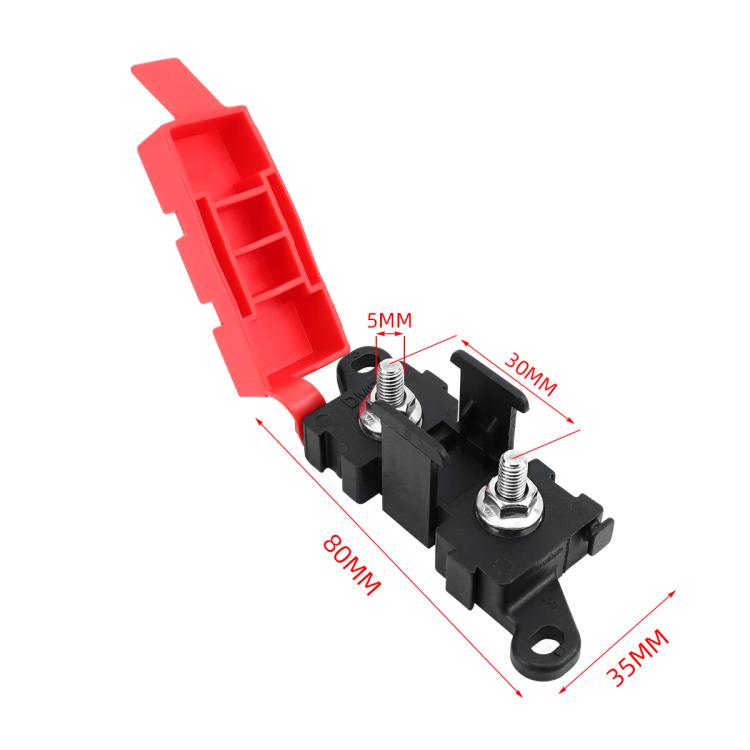 200A Automotive Modification Multi-Output Fork-Type Fuse Holder, 1 Output, 1 Input 1 Output, 1 Input 2 Outputs, 1 Input 3 Outputs, 1 Input 4 Outputs, 1 Input 5 Outputs, 1 Input 6 Outputs