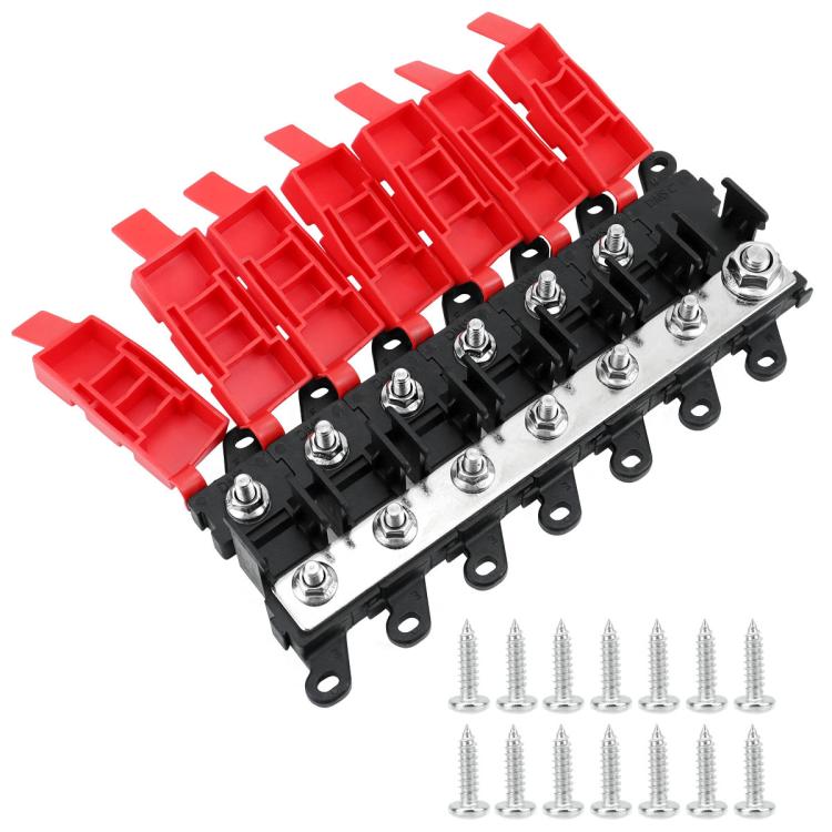 200A Automotive Modification Multi-Output Fork-Type Fuse Holder, 1 Output, 1 Input 1 Output, 1 Input 2 Outputs, 1 Input 3 Outputs, 1 Input 4 Outputs, 1 Input 5 Outputs, 1 Input 6 Outputs