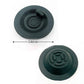 Blind filter backflush disk, dark gray, labeled 54mm, underside with radial pattern