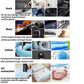 Compact handheld car vacuum with multi-function nozzle for suction, blowing, inflating