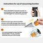 Handheld vacuum dust cup and filter element shown for suction maintenance