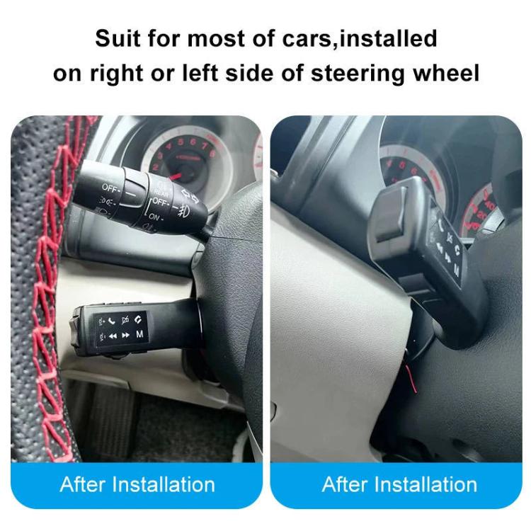 Car Multi-Function Steering Wheel Control Buttons/Handle, Specifically For Android Large Screens, A3001 White Backlight, A3001 Blue Backlight