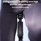Black triangle bike bag with narrow bezel design, mounted on bicycle frame