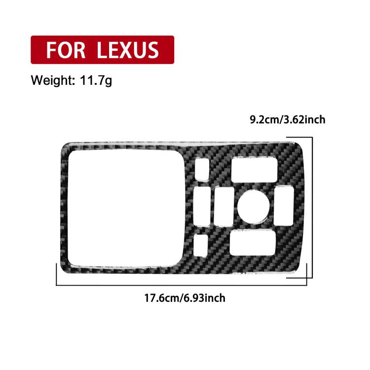For 1999-2005 LEXUS IS300 Center Console Panel Sticker