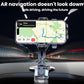 Car phone holder with clip mount holding a smartphone on the dashboard