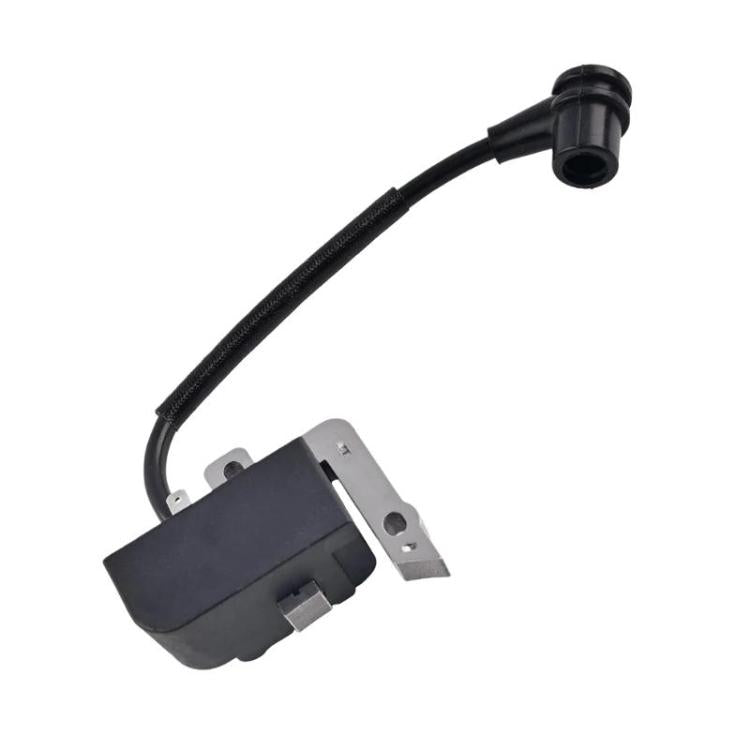 Ignition coil pack with black cable and spark-plug style rubber cap connector