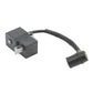Ignition coil module with black wire boot and connector for STIHL
