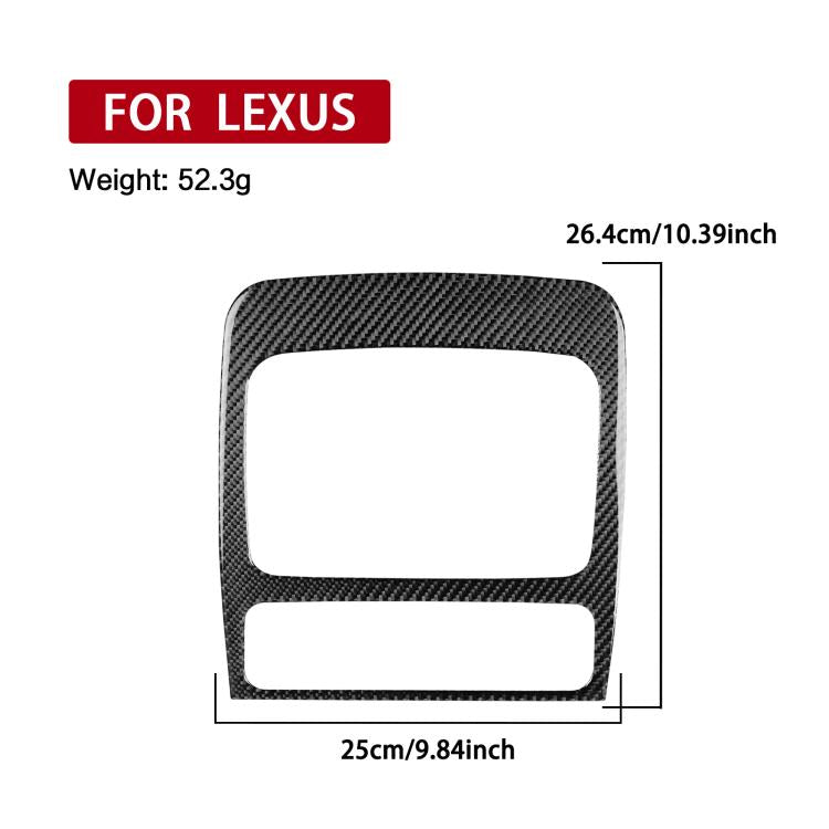 For 1999-2005 LEXUS IS300 Center Console Air Vent Trim Sticker