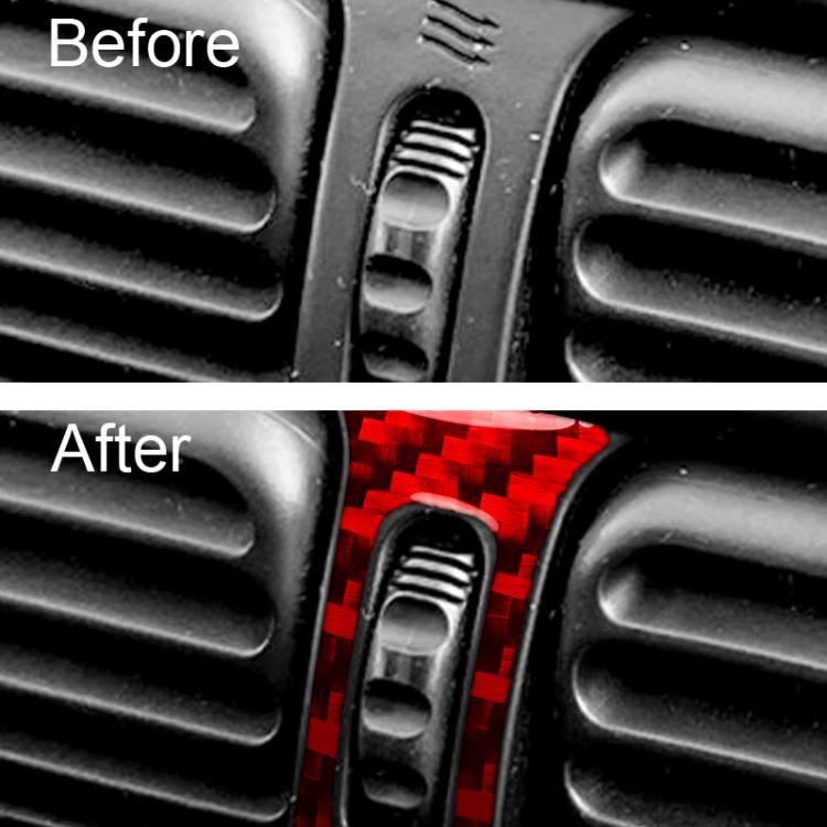 For 1999-2005 LEXUS IS300 2pcs /Set Center Console Air Vent Trim Sticker