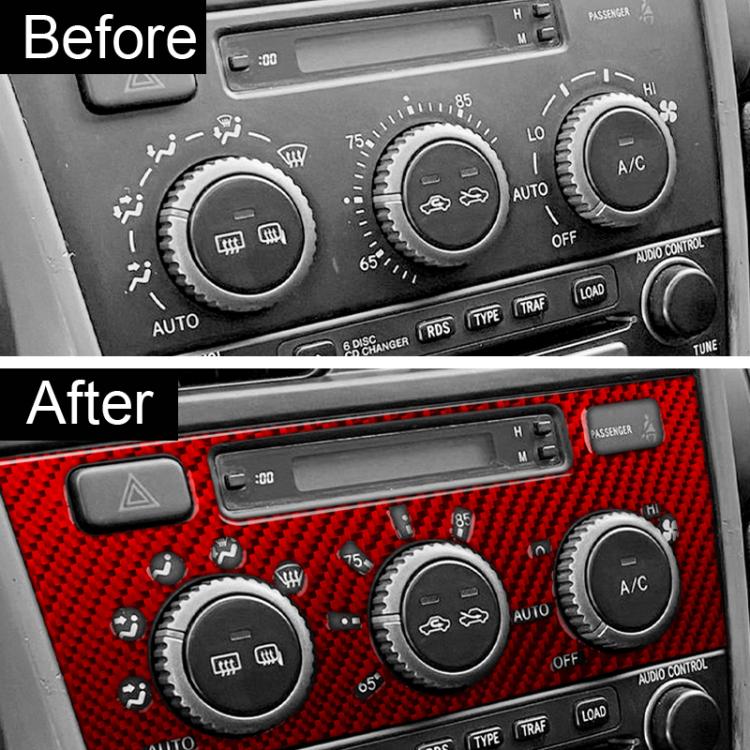 For 1999-2005 LEXUS IS300 Air Conditioning Control Panel Sticker