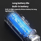 Blue internal battery body inside the ear-mounted rechargeable headlamp