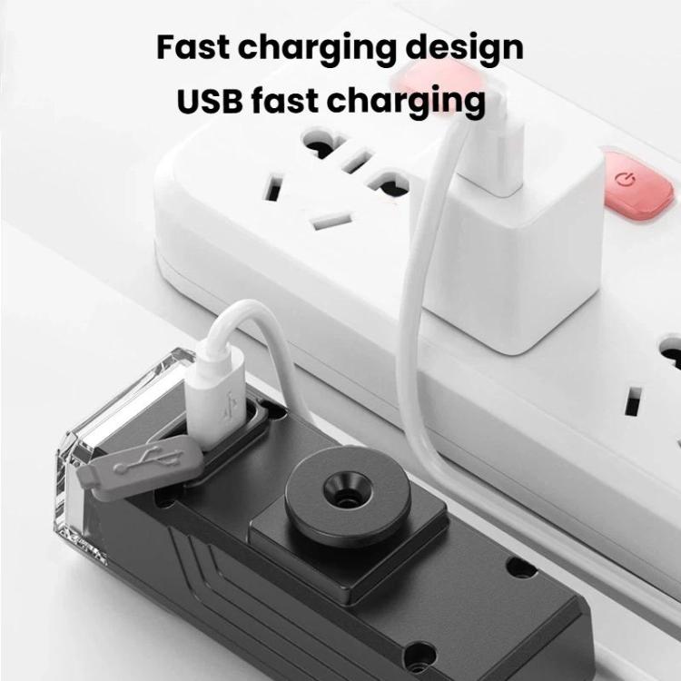 USB fast charging setup for the rechargeable ear-mounted headlamp battery
