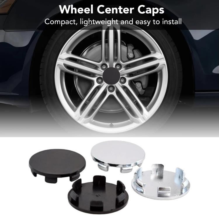4pcs /Set 51mm Outer Diameter Modified Wheel Hub Center Cap