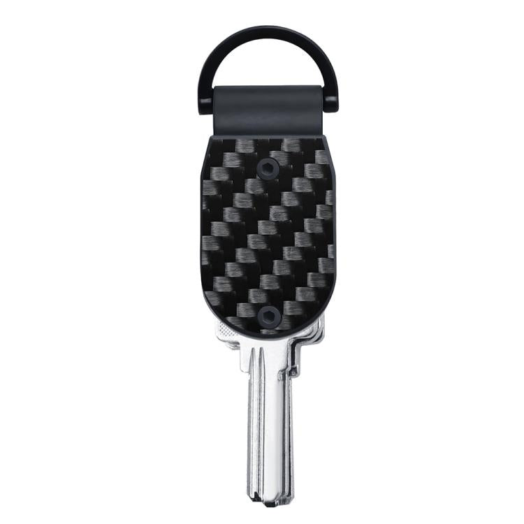 Aluminum Key Organizer Mini Key Holder for 2-6 Keys Compact Design Saves Pocket Space