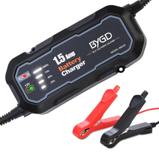 BYGD 1.5A 100V-240V Smart Battery Charger For Electric Scooters, US Plug, EU Plug