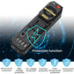 Black mini car inverter with protection function indicators and charging/output ports