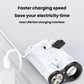 SMILING SHARK SD-5273 Portable High Bright Digital Display Flashlight USB Rechargeable Spotlight & Flood Light, SD-5273