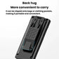 Black mini COB flood work light with clip-on back carry slot and grip pads