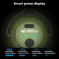 Green lantern control panel with buttons and battery indicator lights