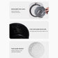 Electric rice cooker with removable inner cover and vented steam tray