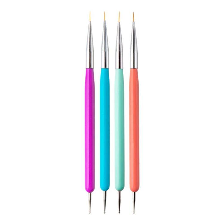 Clay sculpting pens (4 shown) with colored handles and pointed tips