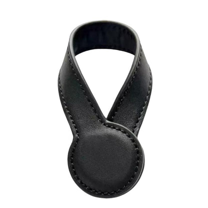 Multi-purpose Leather Magnetic Hat Clip Round Storage Leather Holder