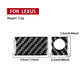 For 1999-2005 Lexus IS300 2pcs /Set Glove Box Sticker Set