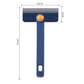 Blue rotatable gap cleaning brush with 13 cm width and 25 cm handle length