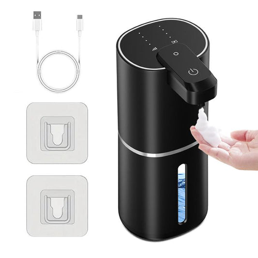 Wall-mounted Smart Sensor Electric Soap Dispenser, White Foam Version, White Dropper Version, Black Foam Version, Black Dropper Version