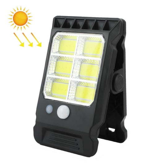 Solar Clip-On Light Outdoor Motion-Sensor Garden Light, 6 Cells 24LEDs, 1 Cell 24LEDs, 6 Cells 24COB, 1 Cell 24COB