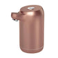 Automatic water bottle pump dispenser, bronze copper color with angled outlet nozzle