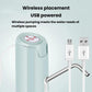 USB rechargeable water pump dispenser with stainless spout and power cables