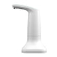 Portable touch electric water pump with curved spout and wide base, white body