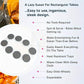 Printed features card showing Lazy Susan rotating tray with eight plate positions