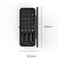 Ratchet screwdriver bit set case with compartments and included bits