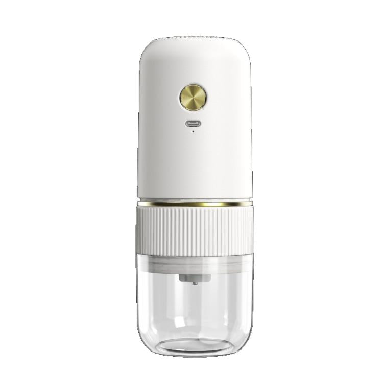 Electric Coffee Grinder Portable Ceramic Burr Mill with Adjustable Coarseness, Auto-Stop, USB Type-C Charging