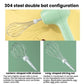 Wireless Electric Egg Whisk With Base Handheld Mini Multifunctional Milk Frother, Single White, Single Green, Dual-Head Green, Dual-Head White