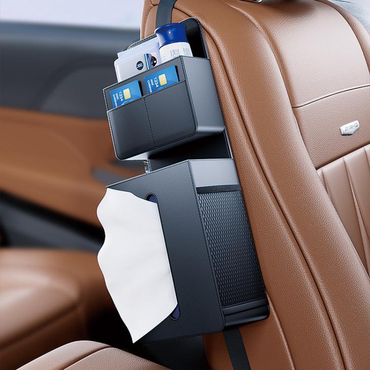 Multifunctional Tissue Box Storage Bag For Car Seats