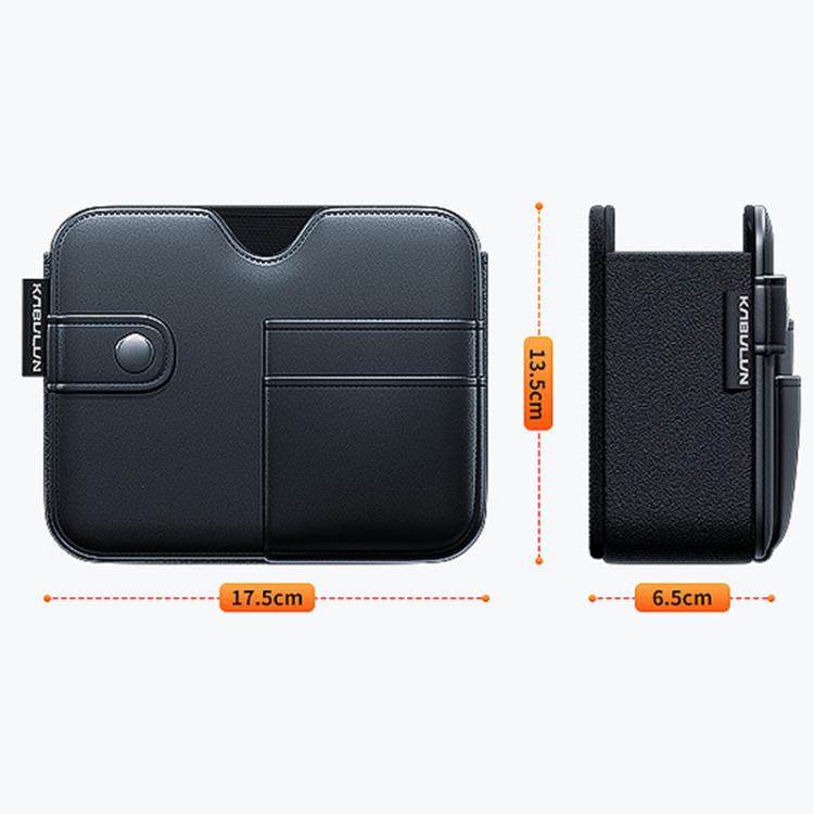 KABULUN Car Hanging Storage Bags For Driver And Passenger Seats