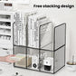 Acrylic Bookends & Document Holder Desktop Book Organizer For Office
