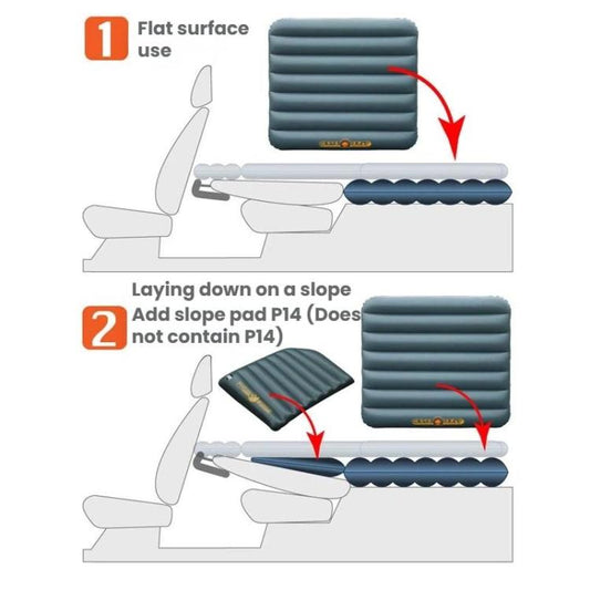 MengFangZhou Car Trunk Booster Mat Inflatable Bed, Z9