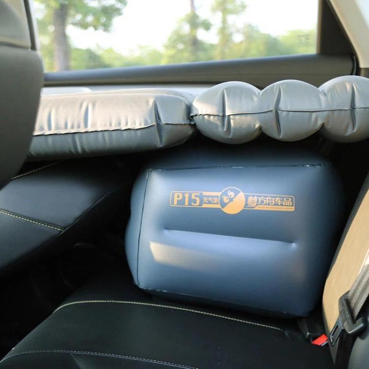MengFangZhou P15 car inflatable bed booster placed on rear seat cushion