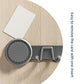 Detachable suction cup hook rack base with press release latch