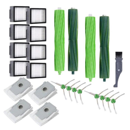 Robot accessory set for iRobot Roomba: filters, side brushes, main brushes