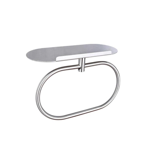 Stainless Steel Towel Ring With Shelf No Drill Wall-Mounted Storage Organizer For Bathroom And Kitchen, Z-1 Silver, Z-1  Black, Z-1 Gold, Z Silver, Z Black, Z Gold
